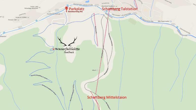 Wasserfallhuette Saalbach Exterior photo